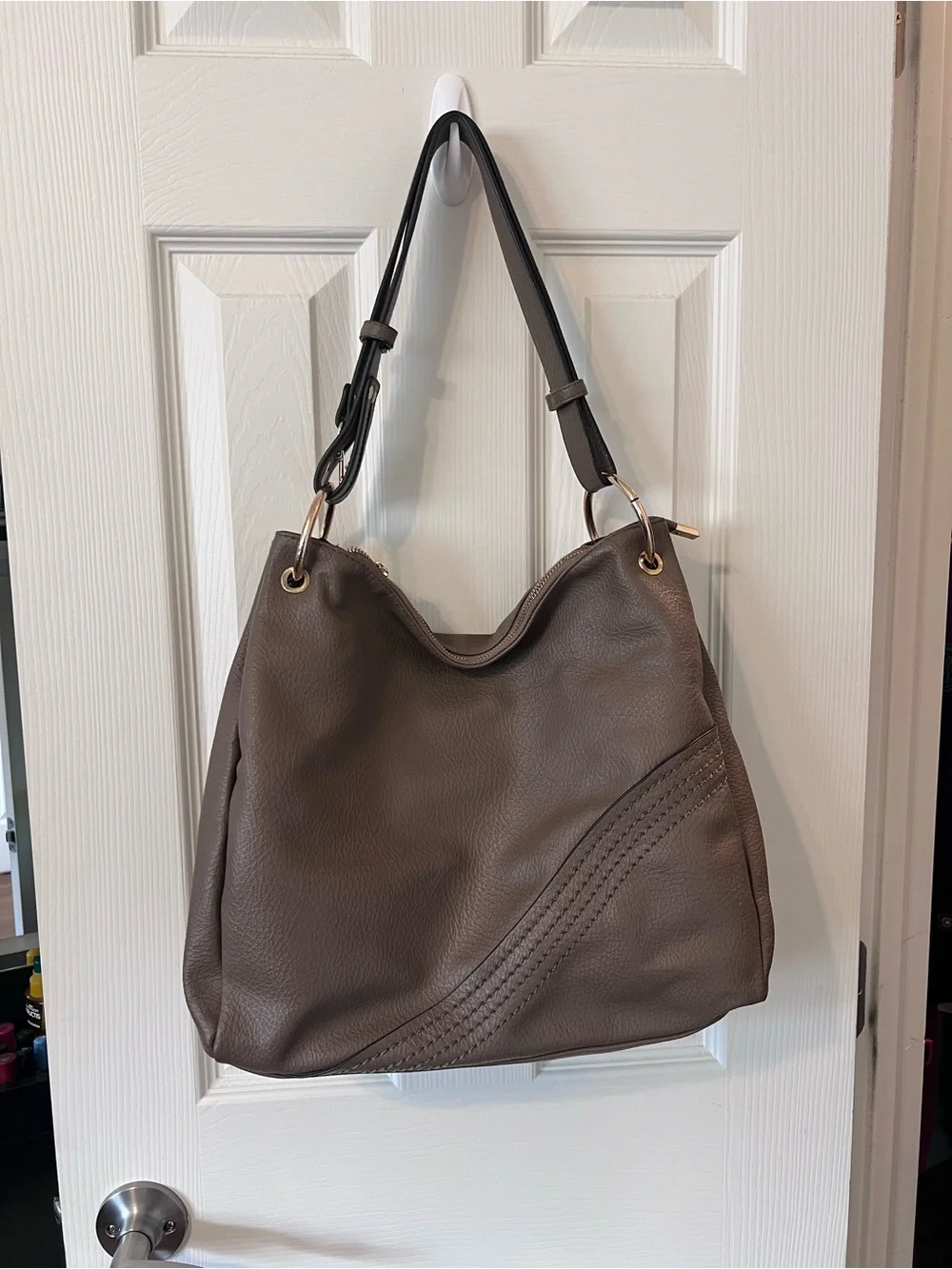Mellow World Judy Convertible Hobo Bag - Soft Pebbled Leather Look